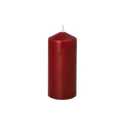 10 Stumpenkerzen Ø 4 × 9 cm – Advent & Winterdeko
