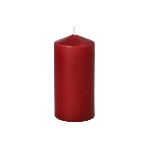 8 Stumpenkerzen Ø 5 × 10 cm – für Kerzentabletts & Winterdeko