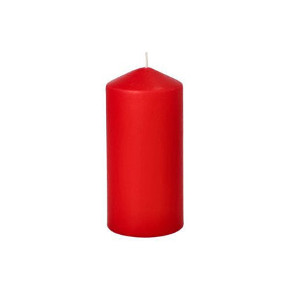 8 Stumpenkerzen Ø 5 × 10 cm – für Kerzentabletts & Winterdeko