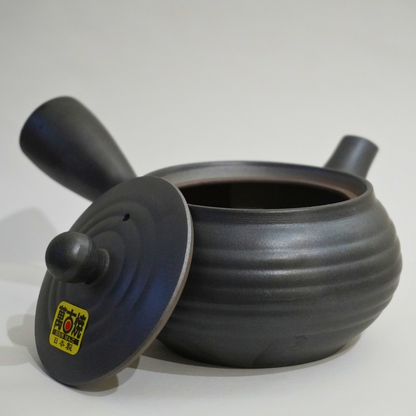 Japanische Teekanne Kyusu Risako – Schwarz, 250 ml – Produktabbildung 2