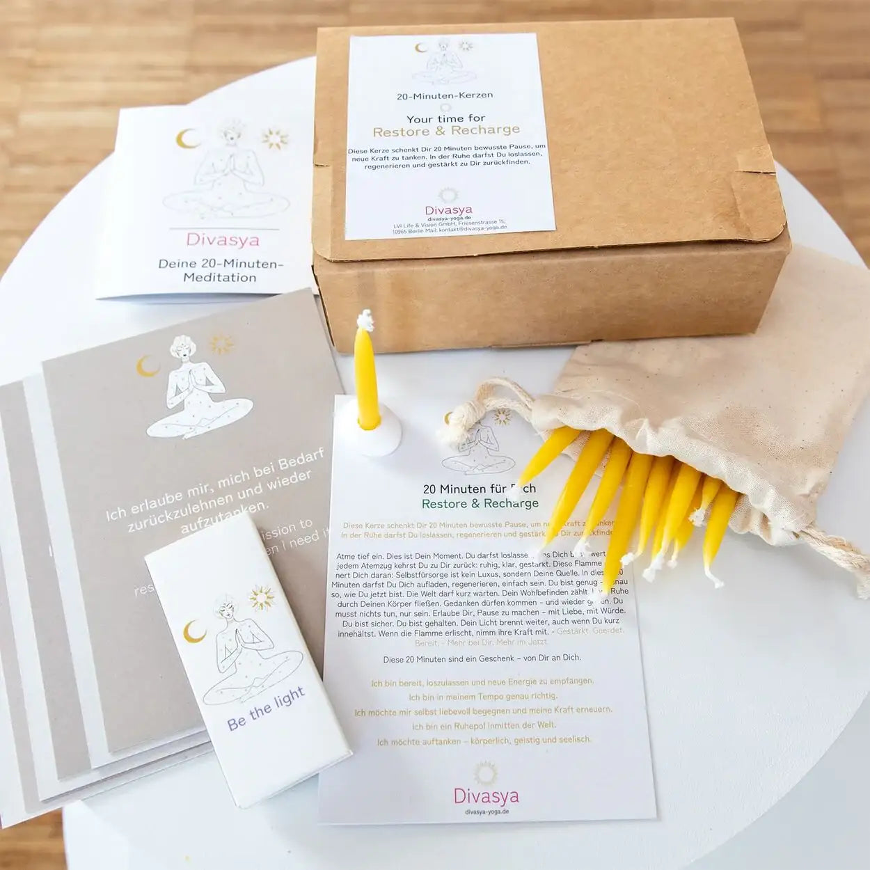 Divasya-Yoga Ritualset mit Affirmationskarten – Produktansicht 13