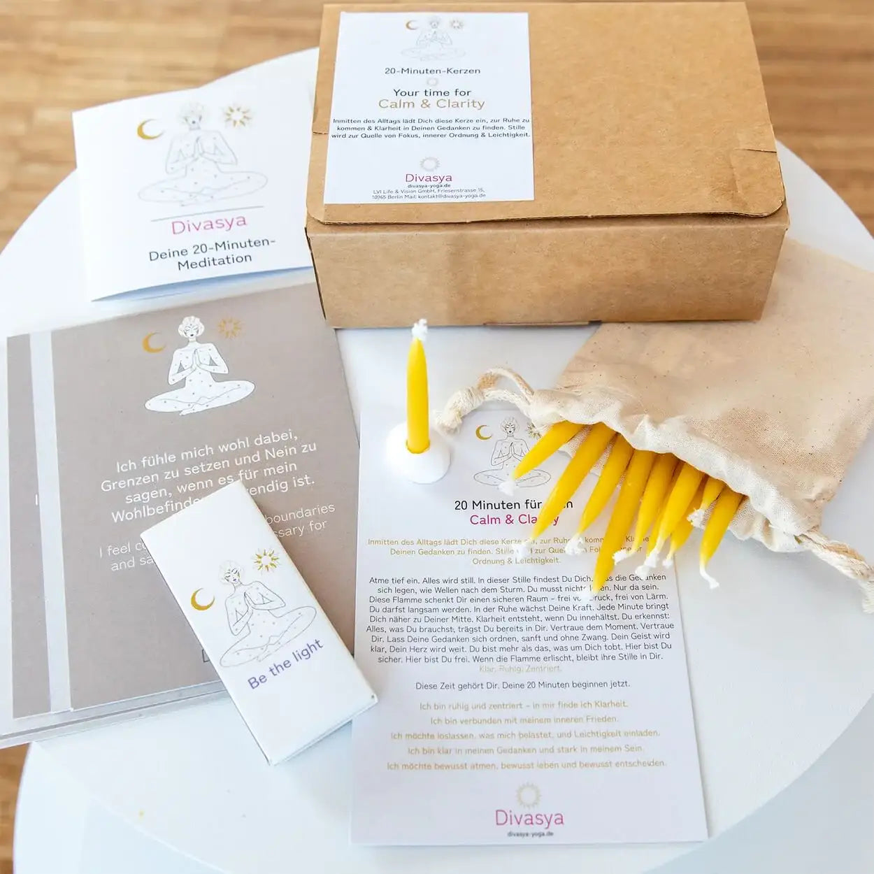 20-Minuten-Ritualkerzen von Divasya-Yoga – Produktansicht 15