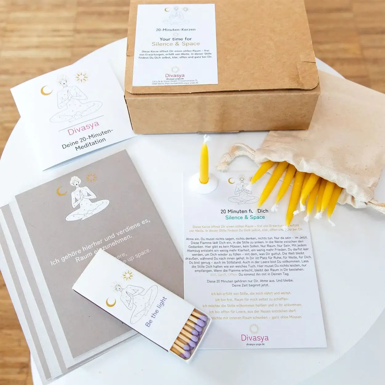 Silence & Space Ritualset von Divasya-Yoga – Produktansicht 2