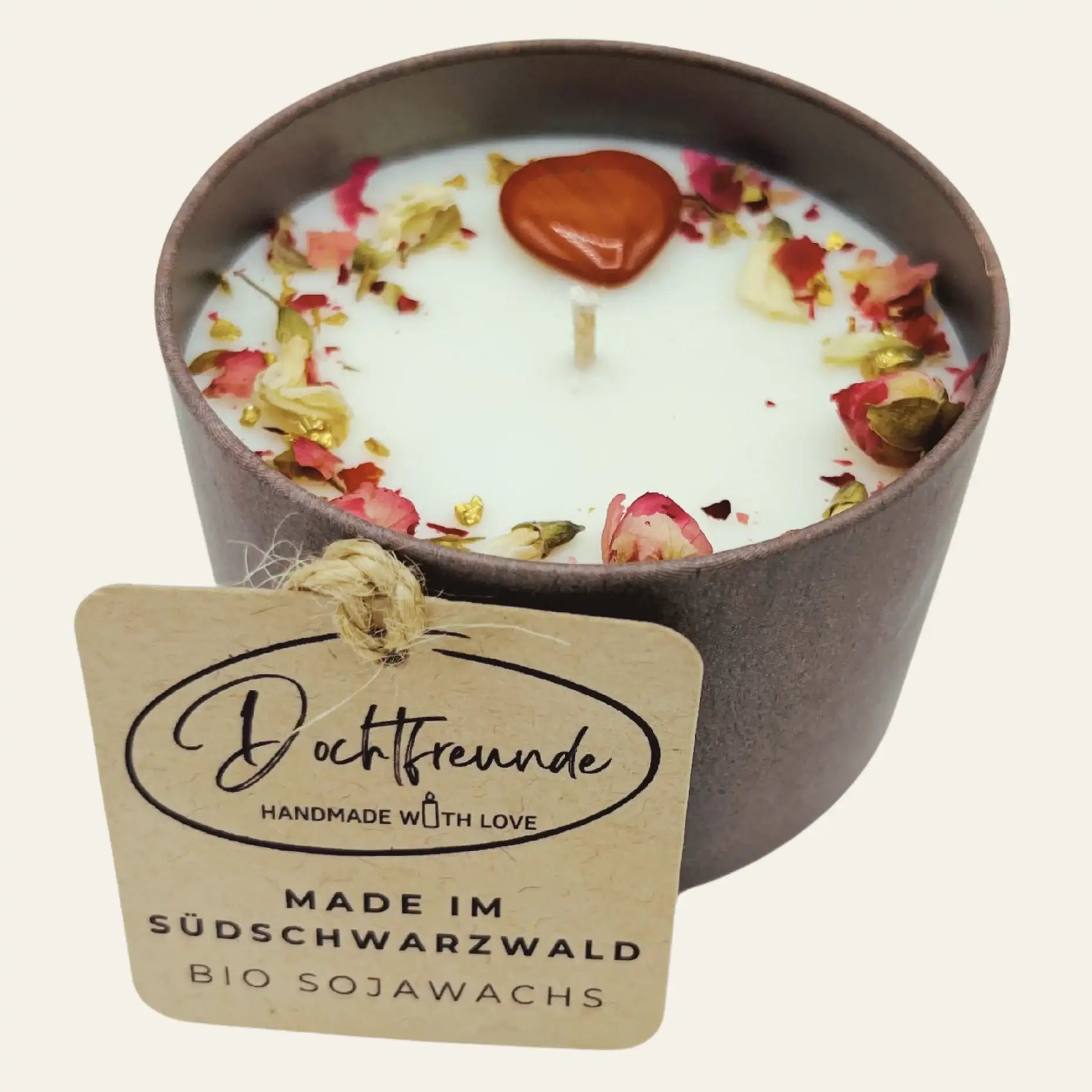 Duftkerze personalisierbar Wohnbereich SteinKunstWerk