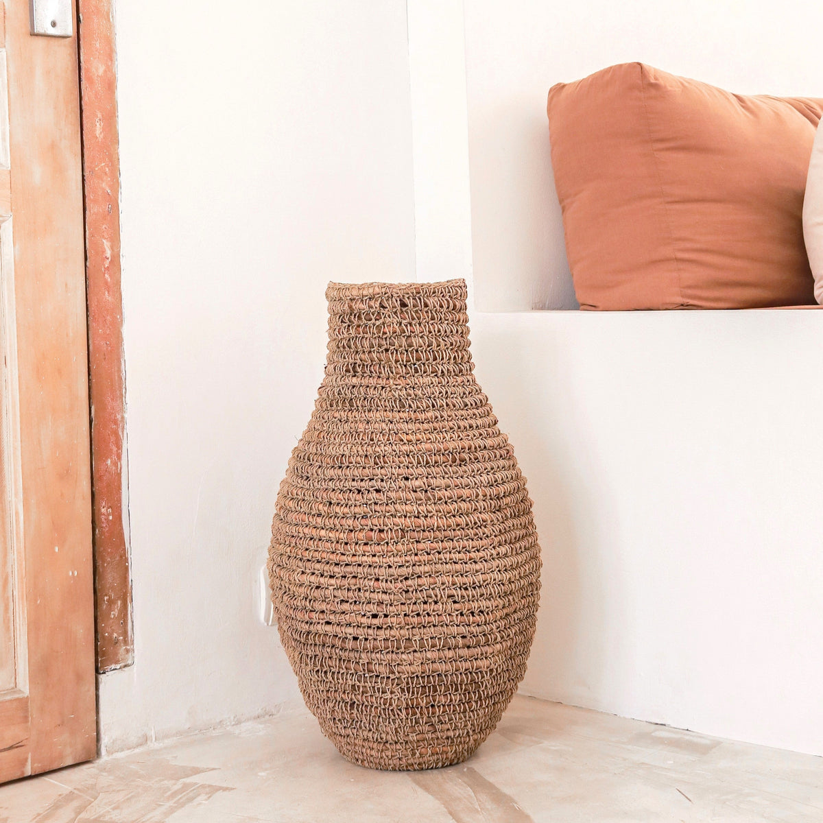 Dekovase SAKRA – Raffia