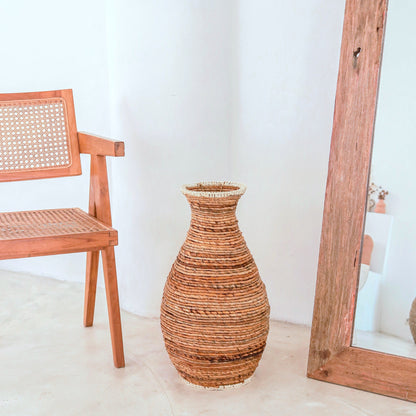 Dekovase TUMBAK – Raffia