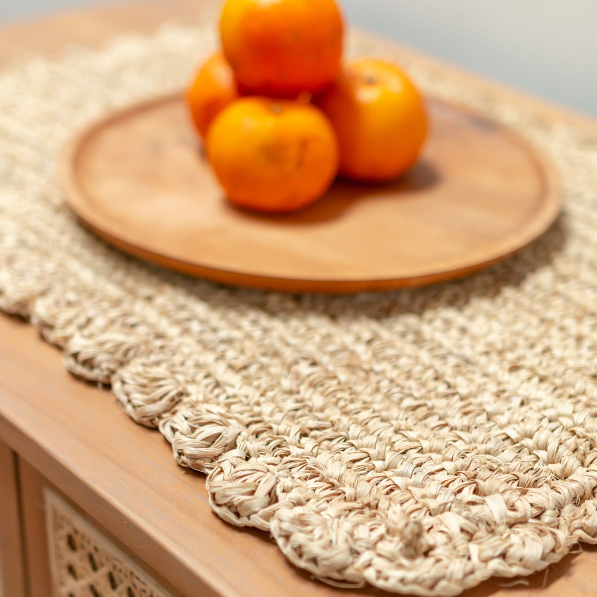 Tischset KUARA (2er-/4er-/6er-Set) – Raffia
