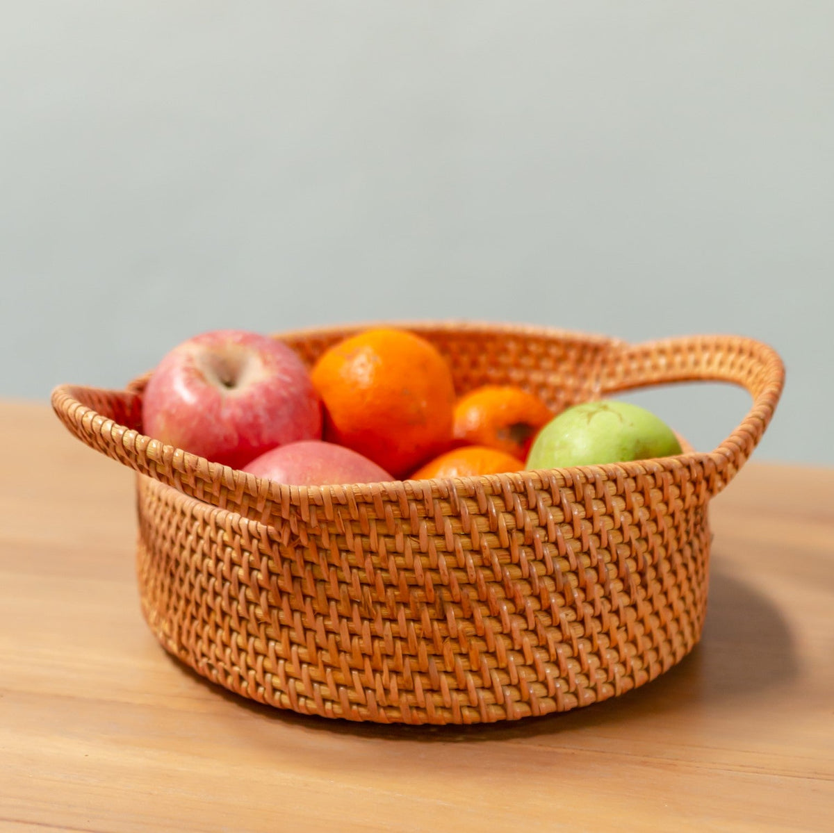 Flechtkorb SUWARI – Rattan