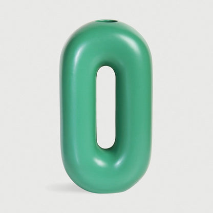 Capsule Designvase in Grün von Nula Haus