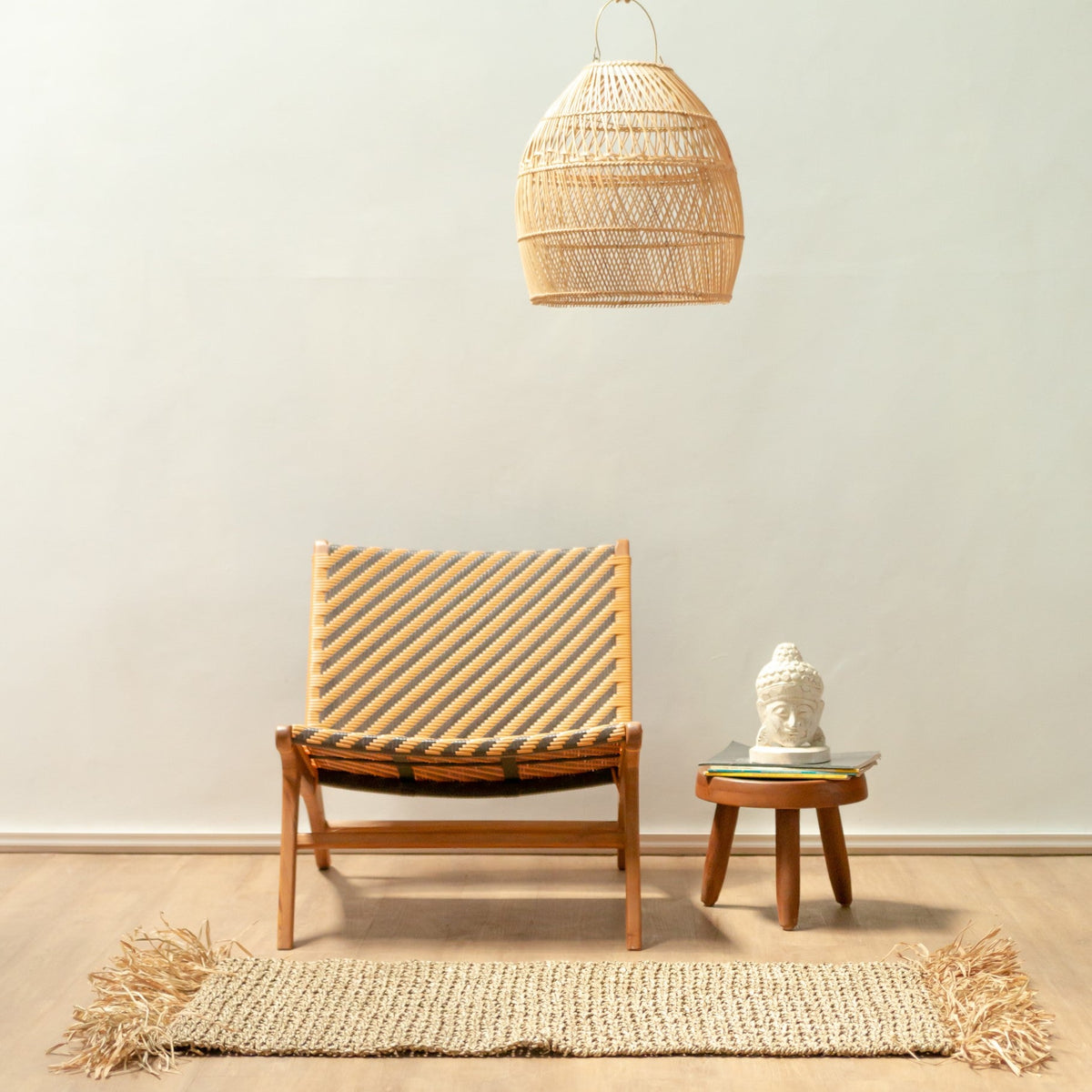 Naturfaserteppich BARA – Raffia