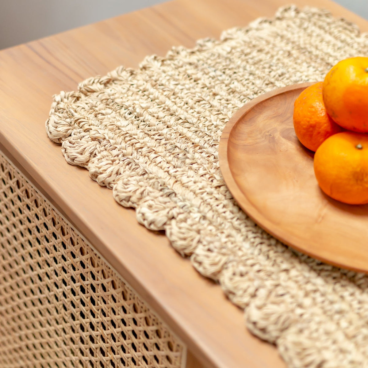 Tischset KUARA (2er-/4er-/6er-Set) – Raffia