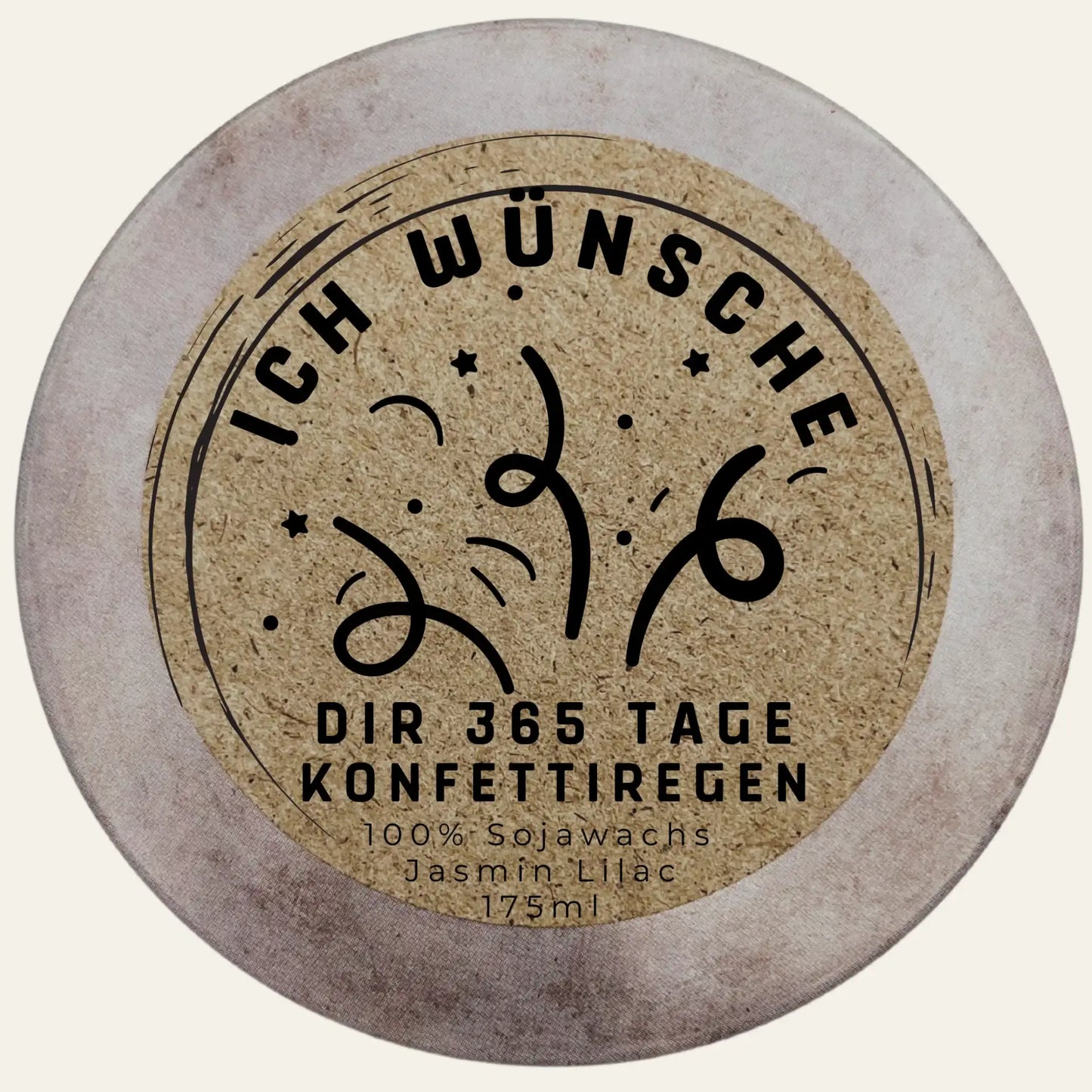 Duftkerze personalisierbar Wohnbereich SteinKunstWerk