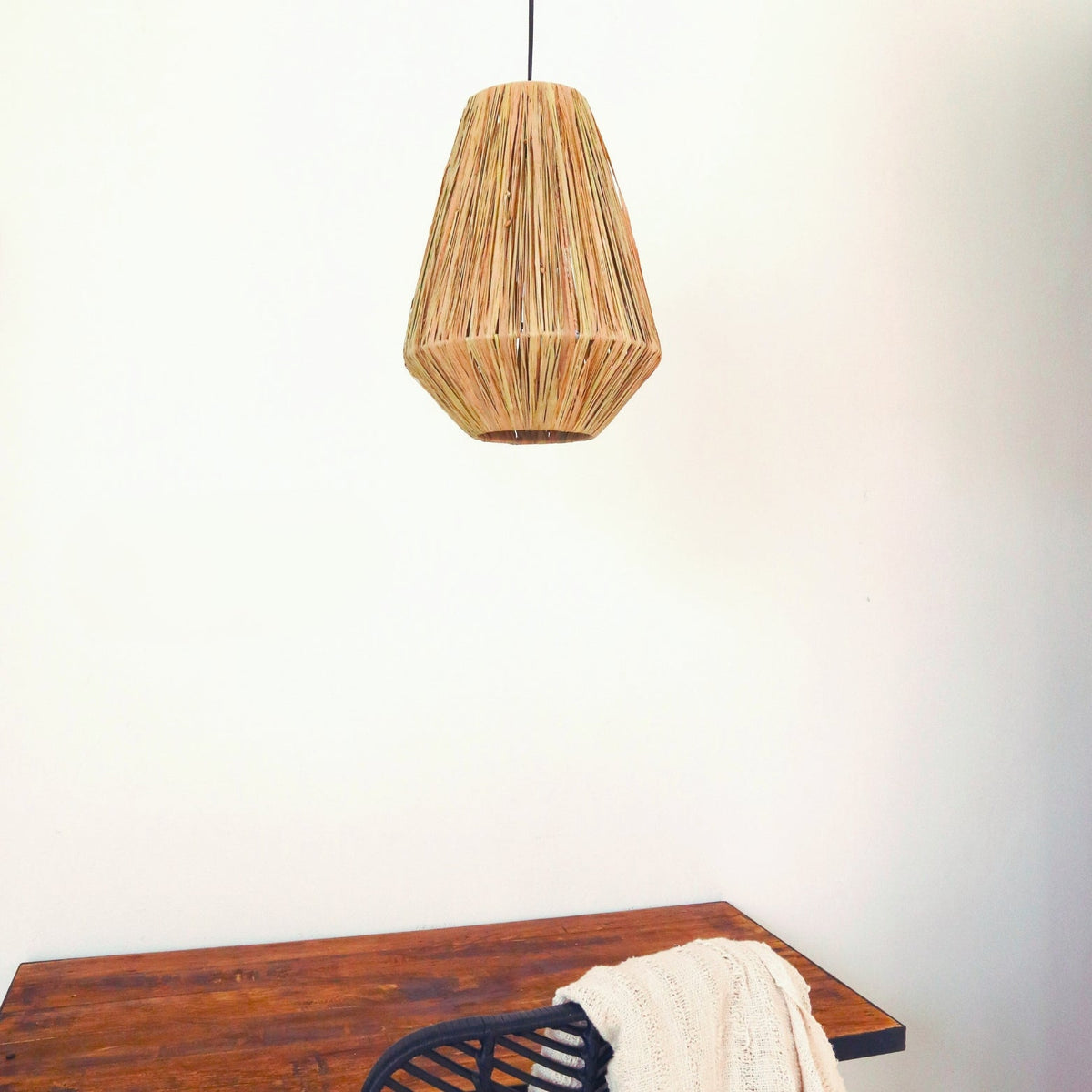 Lampenschirm ENDAH – Raffia