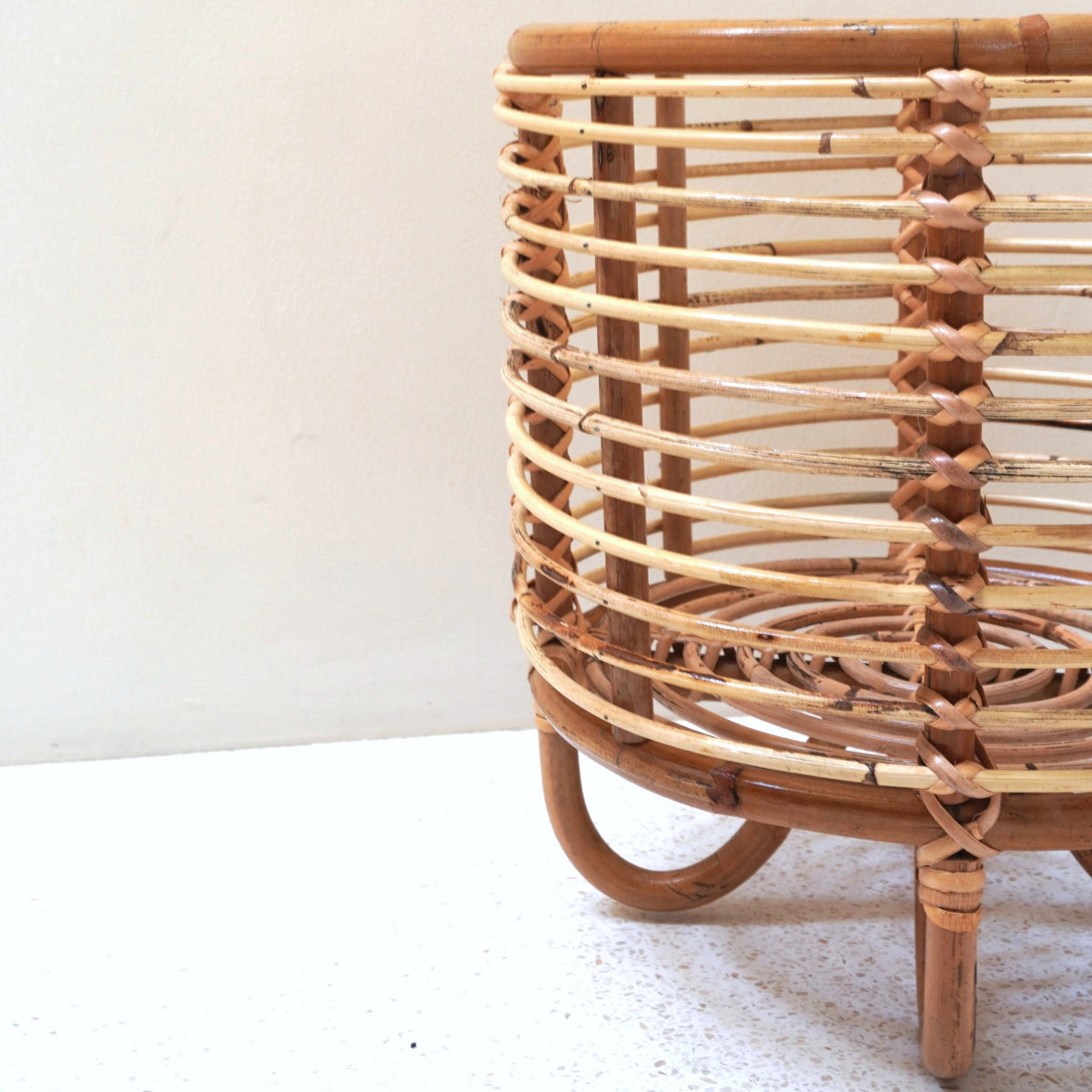Pflanzenständer MALANG – Rattan