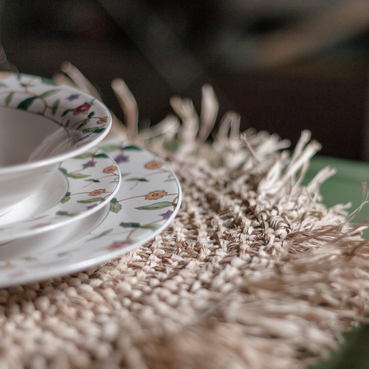Tischset AMBON natur (2er-/4er-/6er-Set) – Raffia