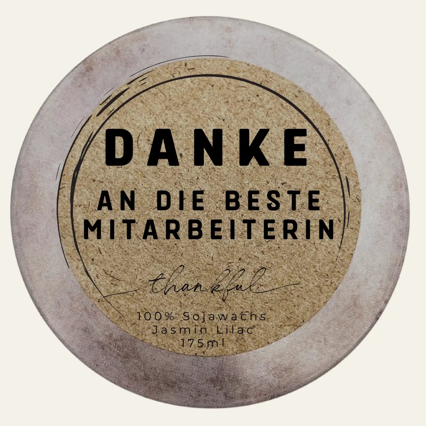 Duftkerze personalisierbar Wohnbereich SteinKunstWerk