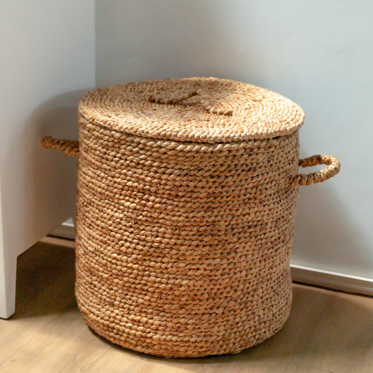 Wäschekorb AMAN – Wasserhyazinthe
