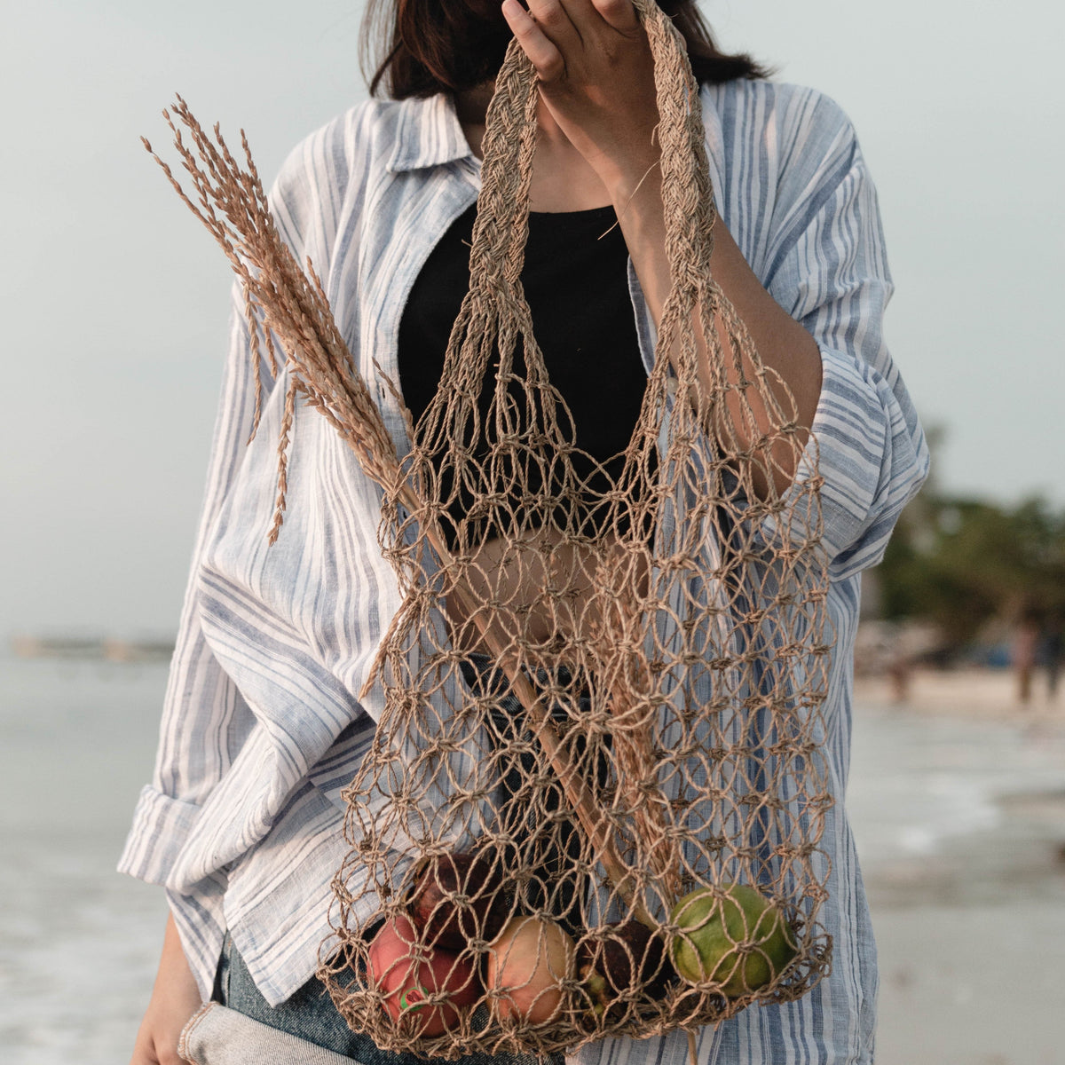 Handtasche JEMARI – Raffia