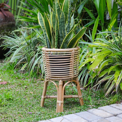 Pflanzenständer AKARA – Rattan