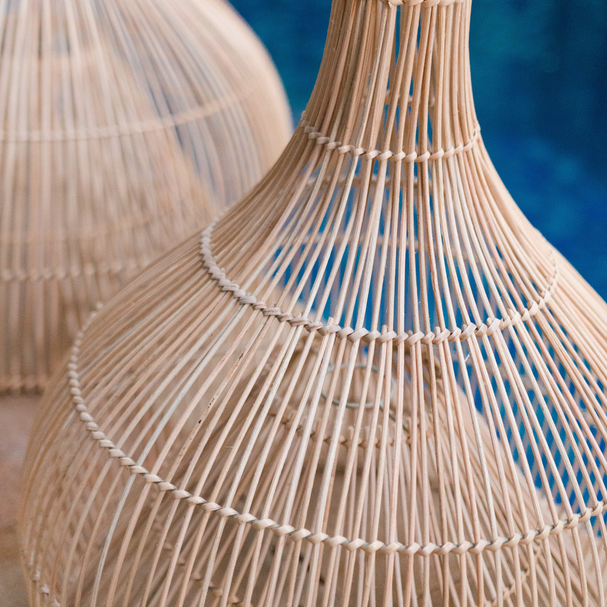 Lampenschirm ALAM – Rattan
