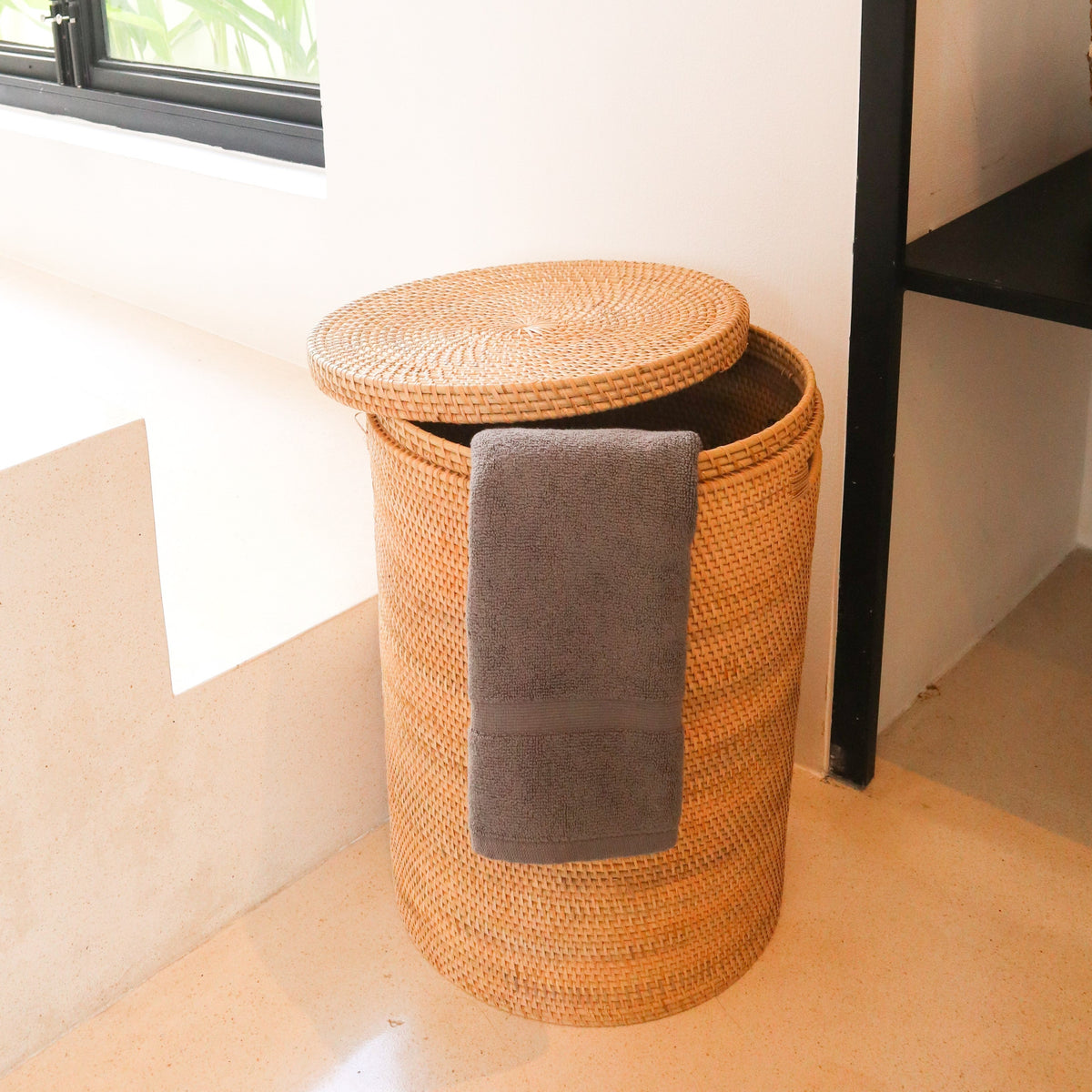 Flechtkorb SARI (natur) – Rattan