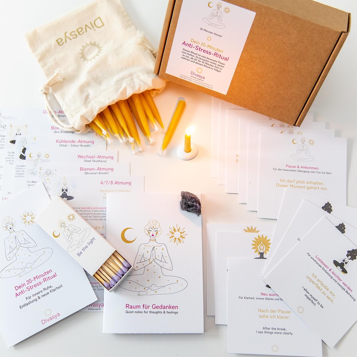 Anti-stress-cadeauset – 20-minutenritueel voor rust