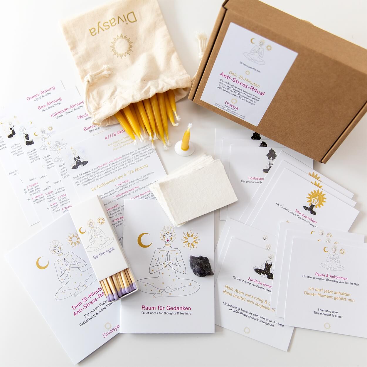 Anti-stress-cadeauset – 20-minutenritueel voor rust