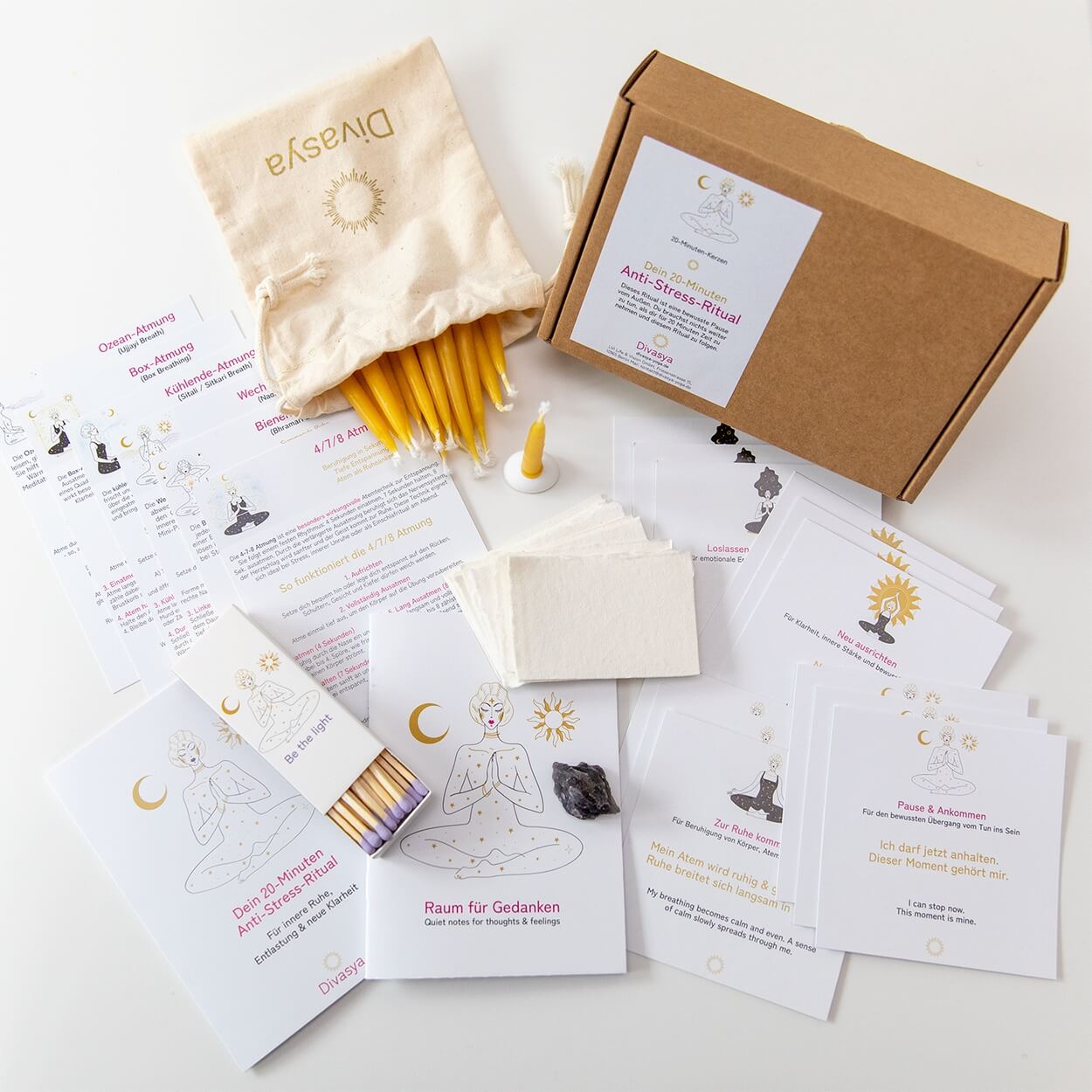 Anti-stress-cadeauset – 20-minutenritueel voor rust