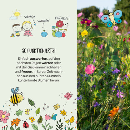 10 Ostergrüße Hase & Möhren – 50 Saatkugeln – Produktansicht