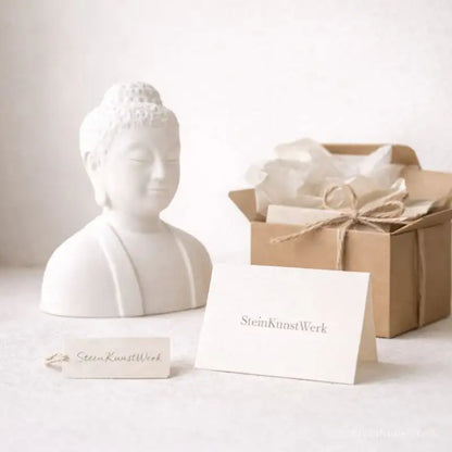 Buddha-Figur von SteinKunstWerk für stilvolle Wohnatmosphäre und bewusste Momente