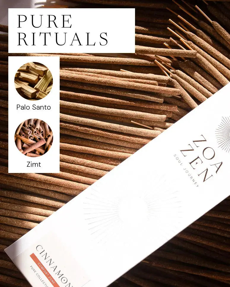 Cinnamon Räucherstäbchen von ZoaZen im warmen Duftritual – Produktdetails