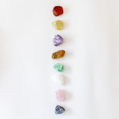 Natursteine für Chakra-Rituale