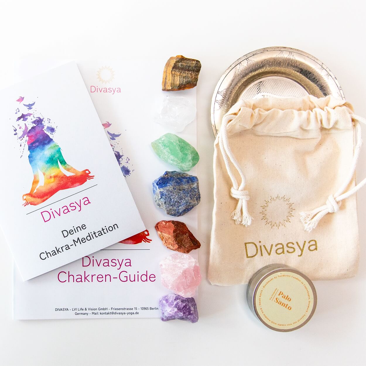 Chakra-Steine als spirituelles Geschenk