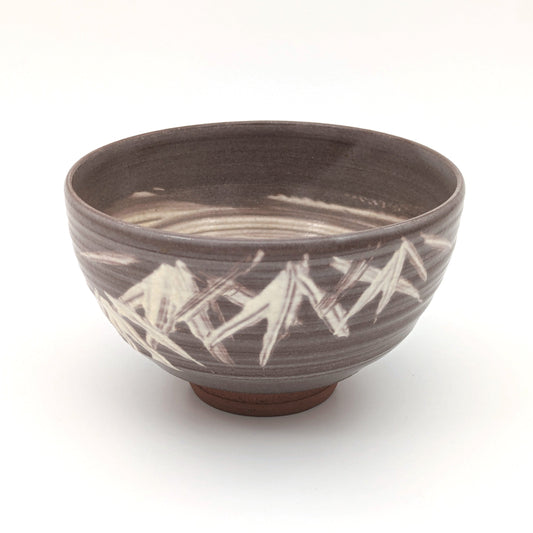 Chawan Bamboo Leaves – Teegeschirr bei SteinKunstWerk