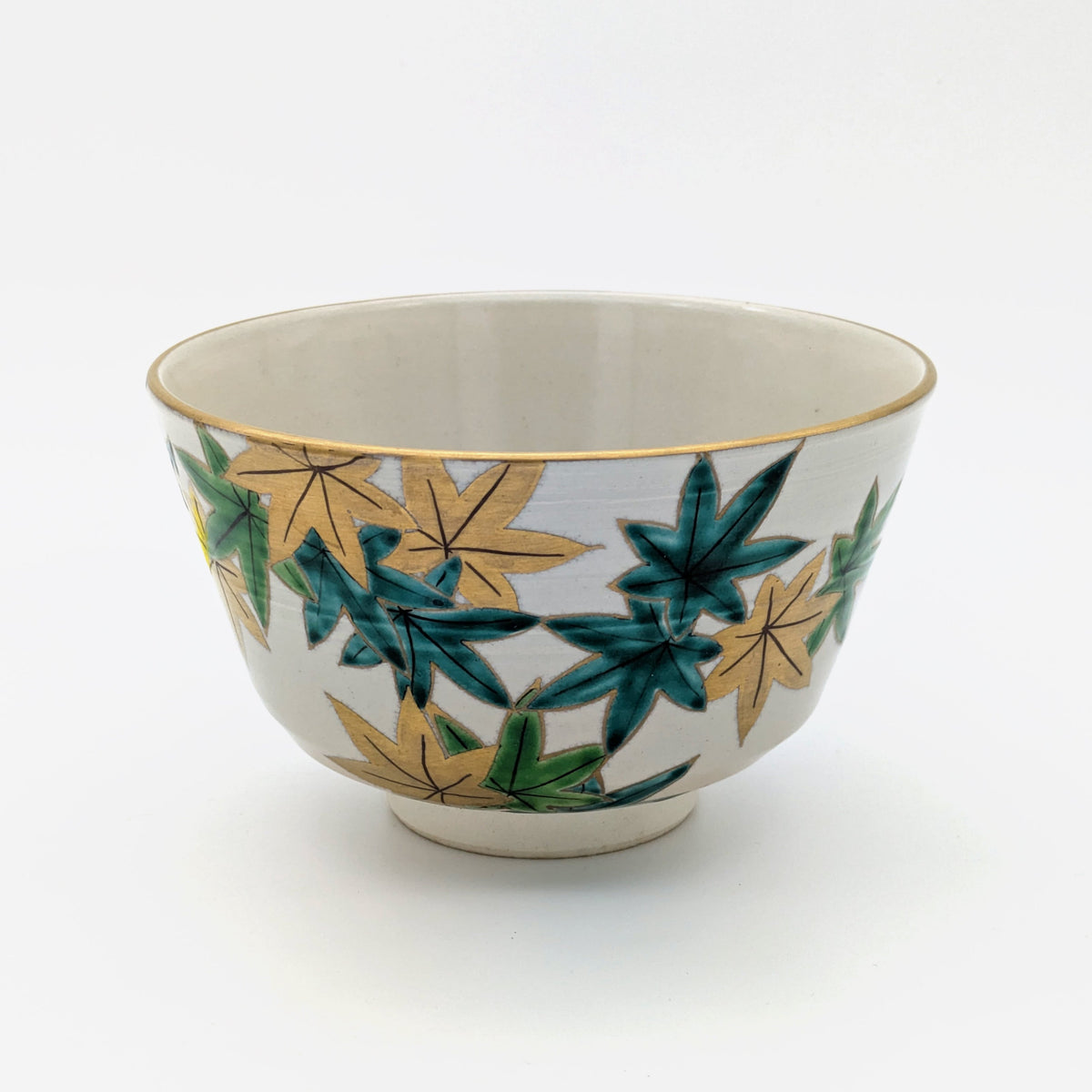 Chawan Kiyomizuyaki Ahorn – Teegeschirr bei SteinKunstWerk