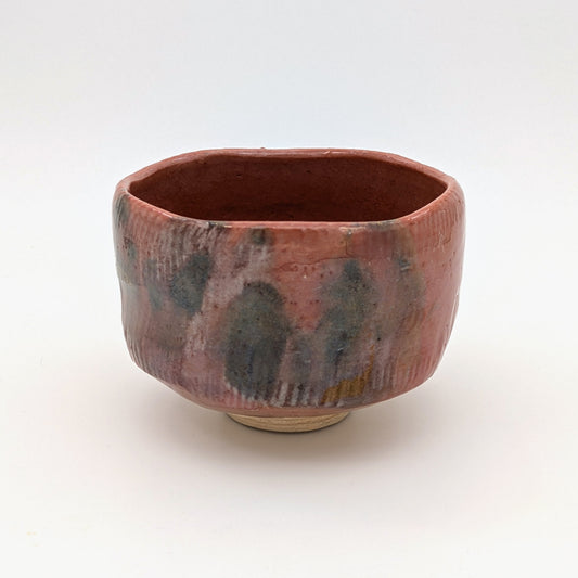 Vintage Chawan Zebra Raku – Teegeschirr bei SteinKunstWerk
