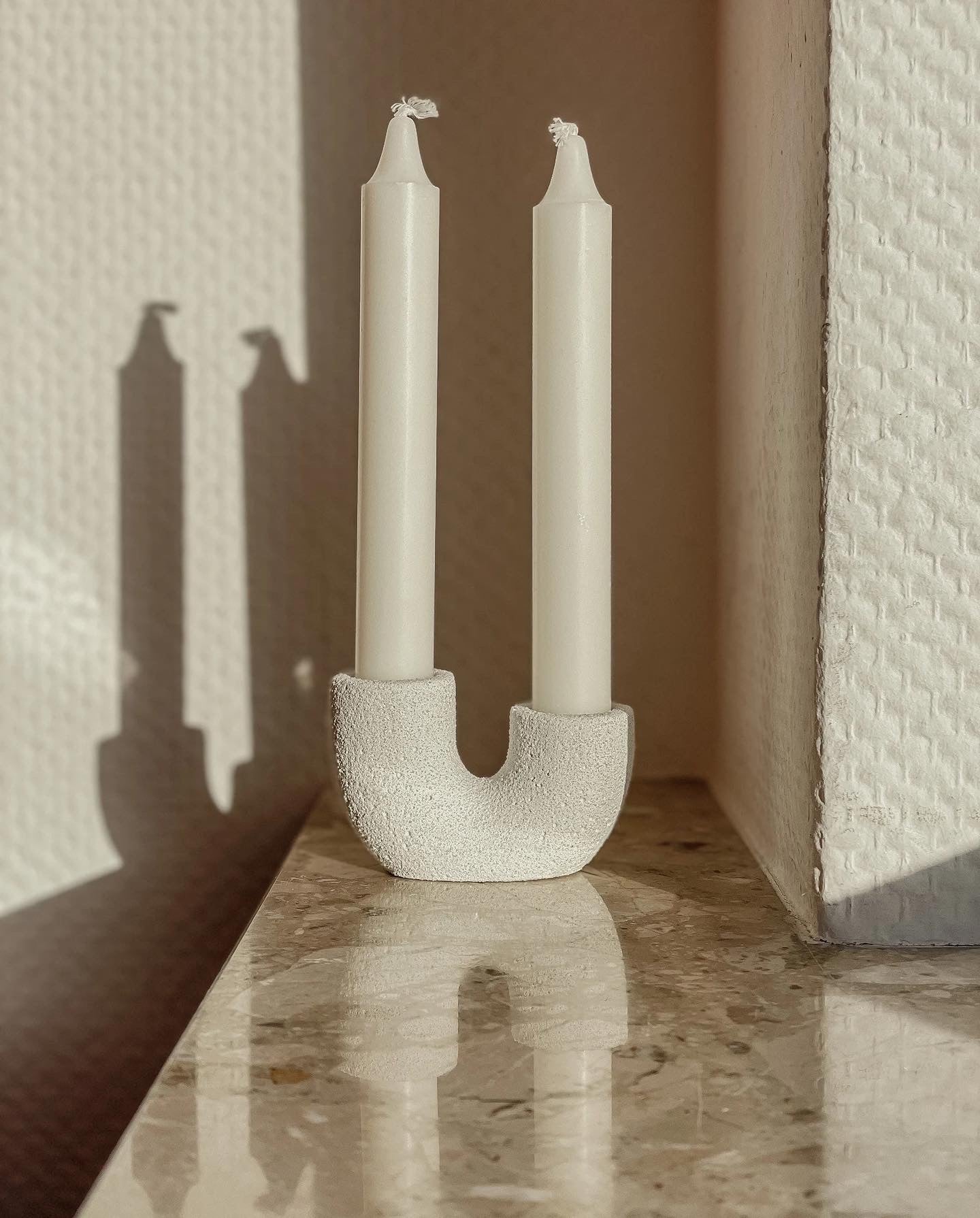 Eco Resin Doppel-Kerzenhalter – zusätzliche Produktansicht