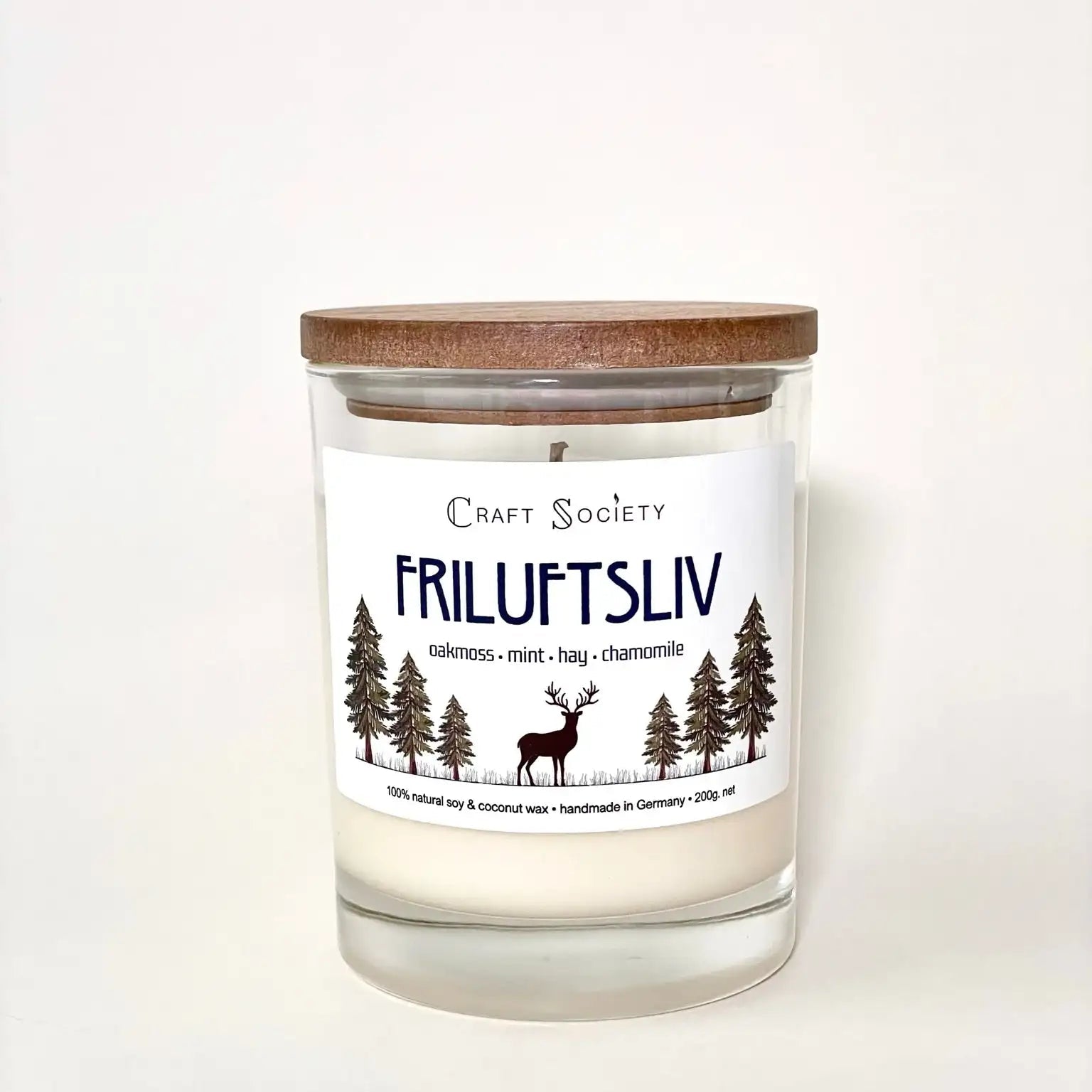 "Friluftsliv" Premium Duftkerze – Natur, Achtsamkeit & skandinavische Freiheit - by SteinKunstWerk | Duftkerze aus nachhaltiger Herstellung