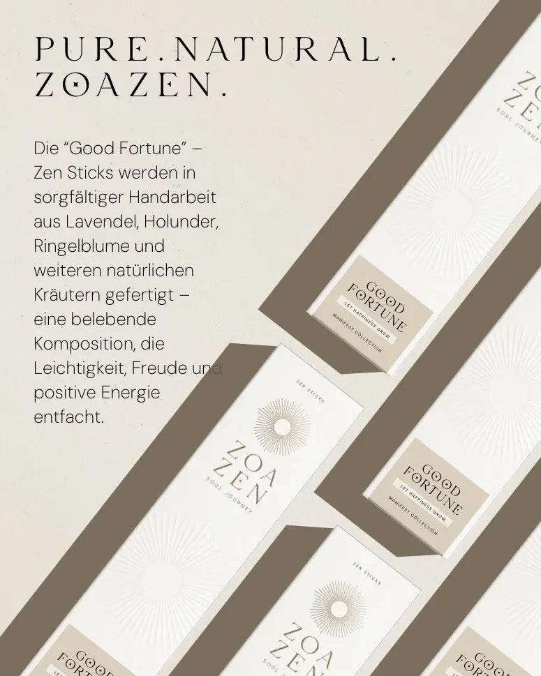Good Fortune Räucherstäbchen von ZoaZen im Ritual – Ritualszene