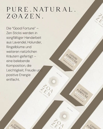Good Fortune Räucherstäbchen von ZoaZen im Ritual – Ritualszene