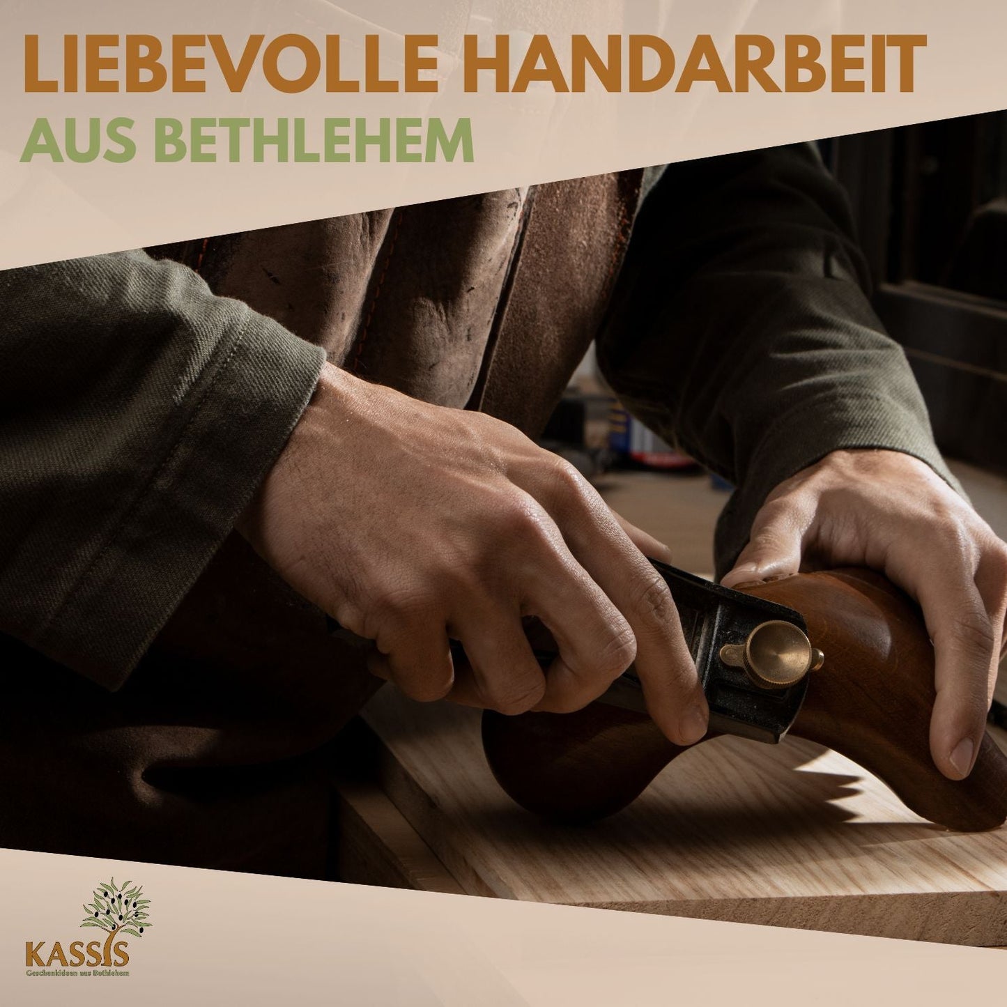 Hart van olijfhout – handsteen & klein cadeau
