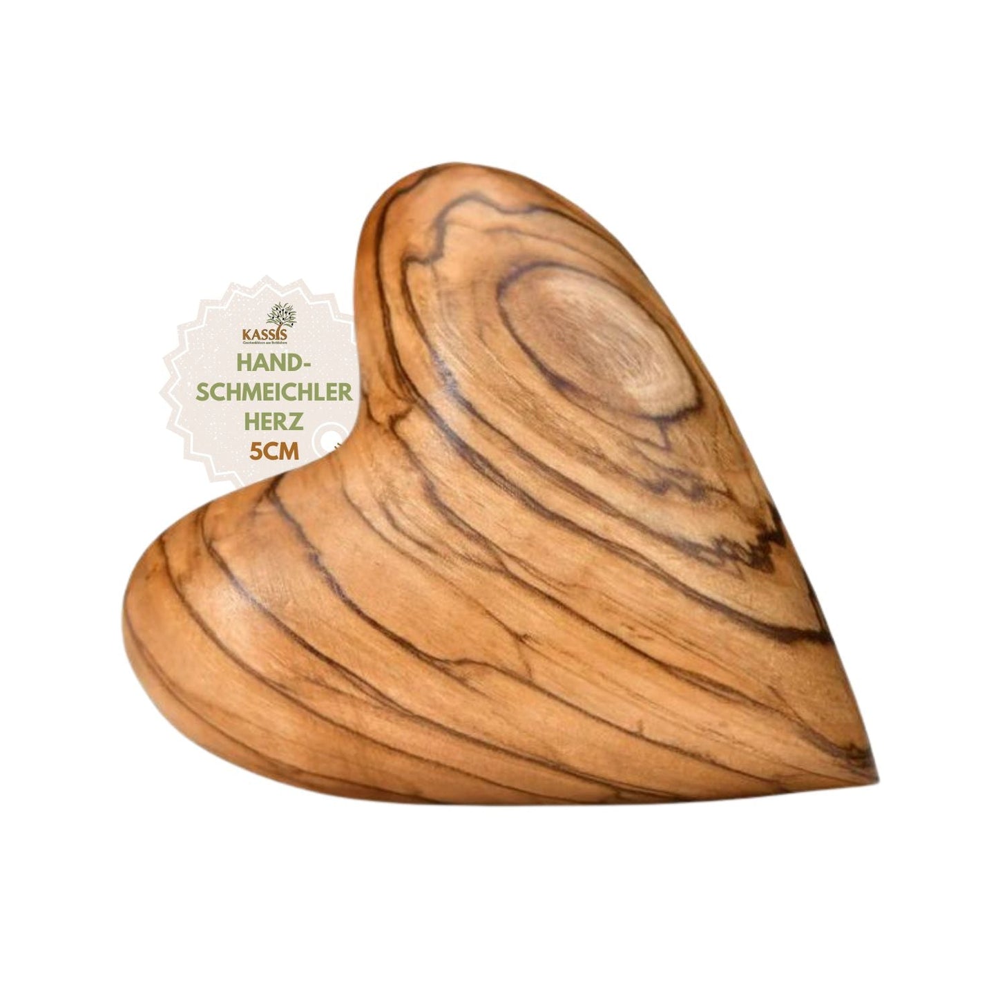 Hart van olijfhout – handsteen & klein cadeau