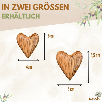 Hart van olijfhout – handsteen & klein cadeau