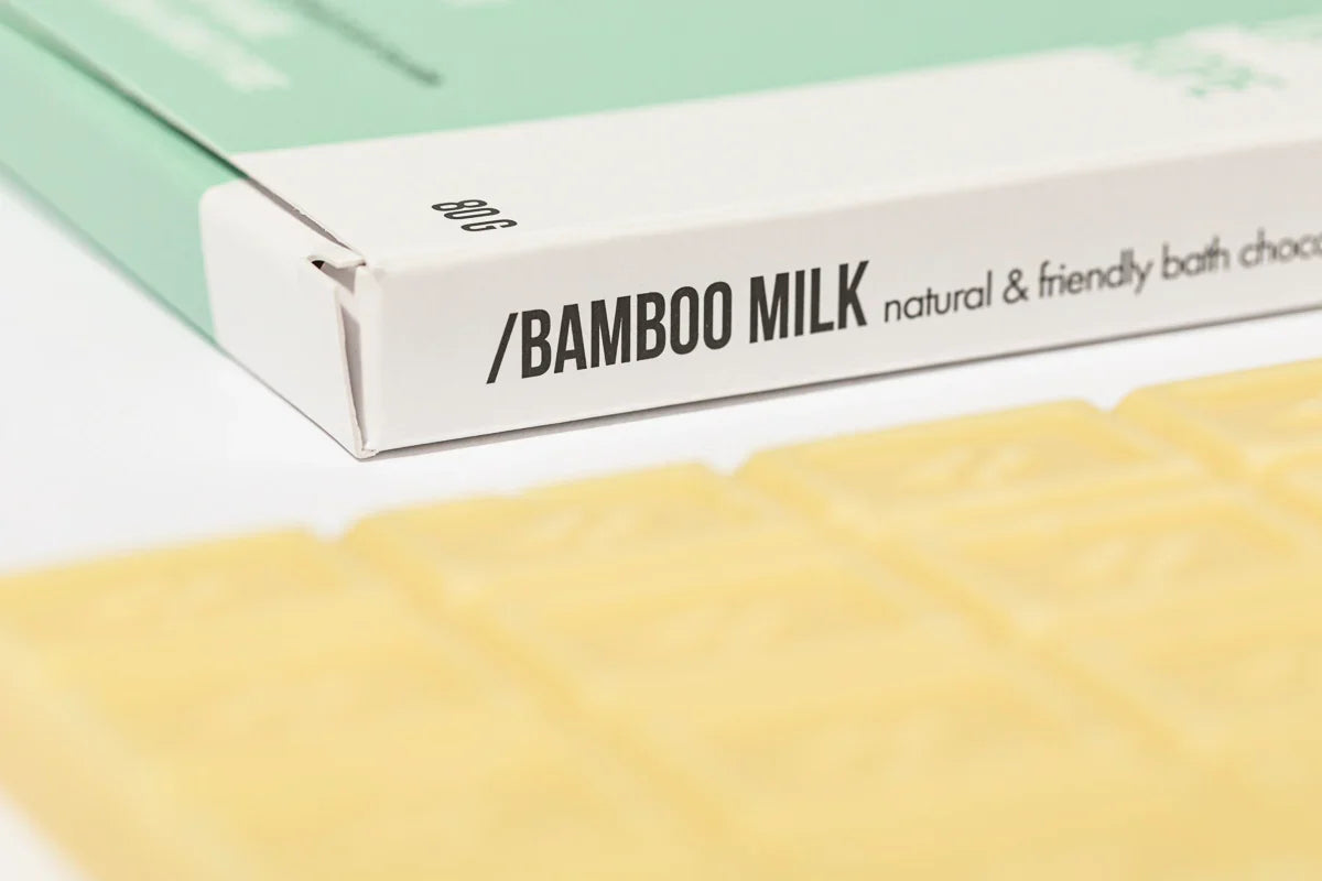 HOPERY feste Badepflege Bamboo Milk für die Badewanne