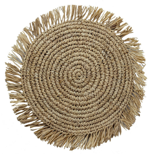 Soeji Tischset AMBON natur (2er-/4er-/6er-Set) – Raffia