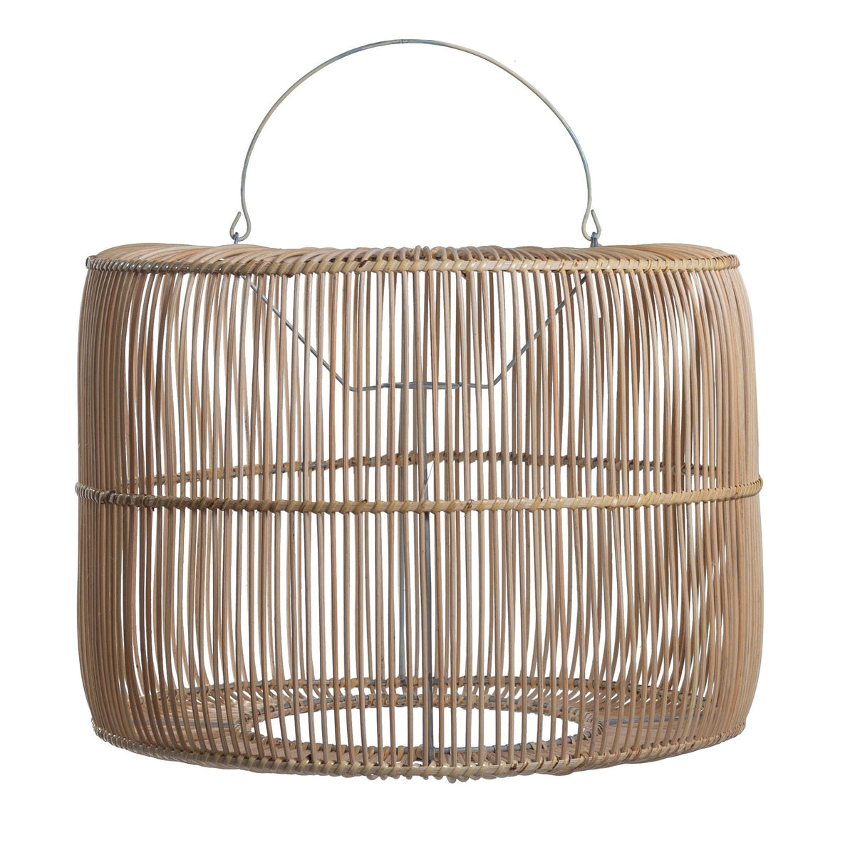 Lampenschirm LIKU (natur) – Rattan