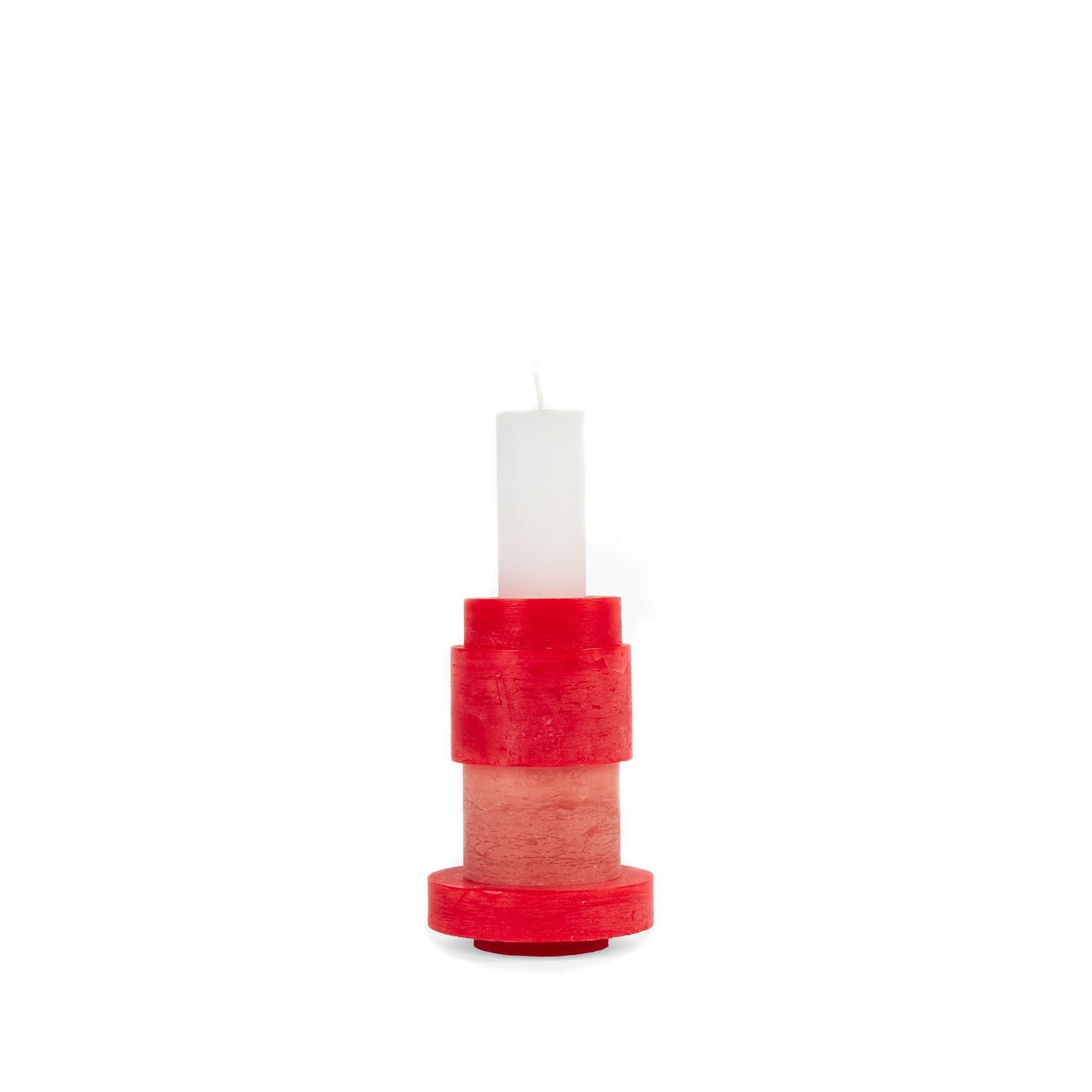 Stan Editions Candle Stack 03 in Rot und Rosa