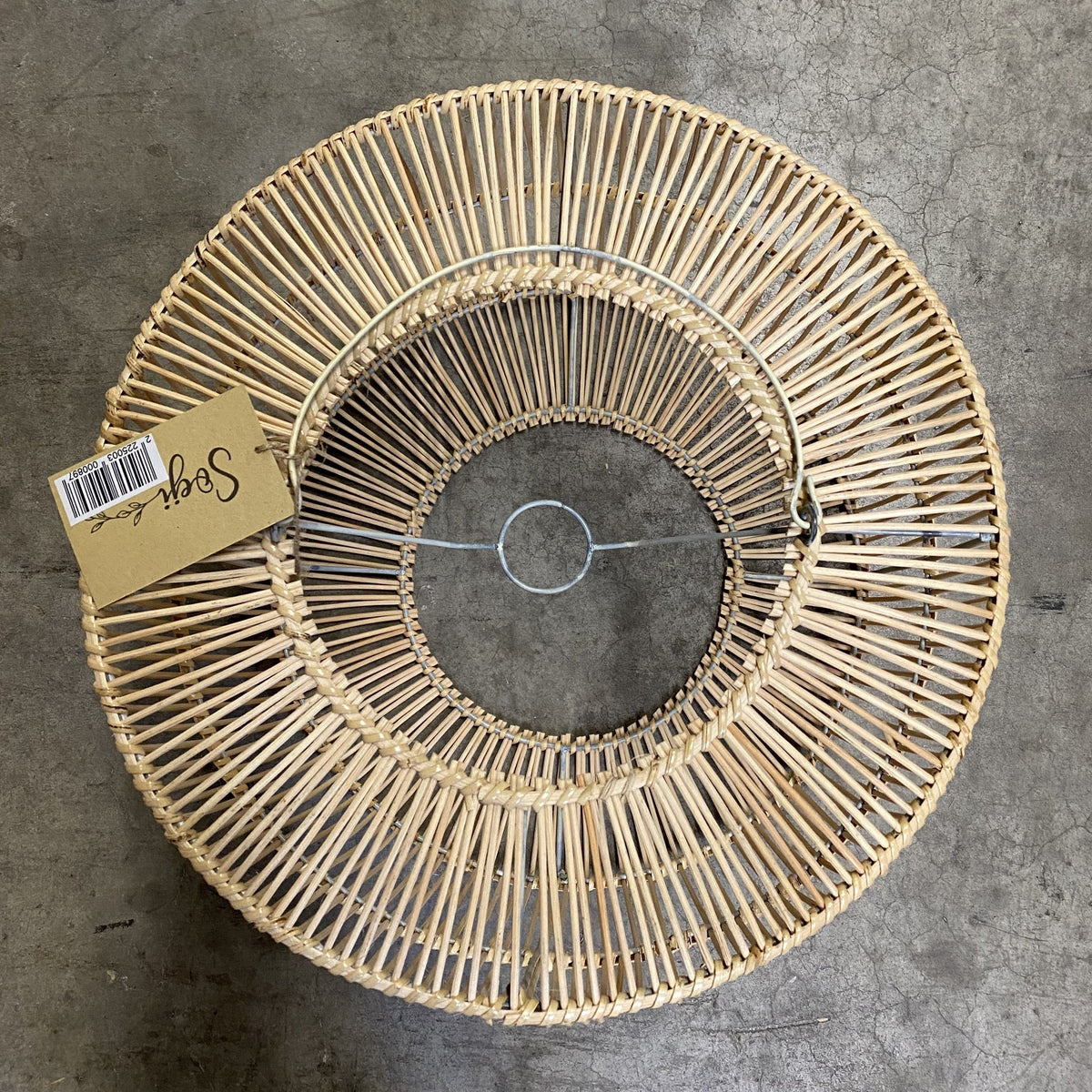 Lampenschirm LIKU (natur) – Rattan