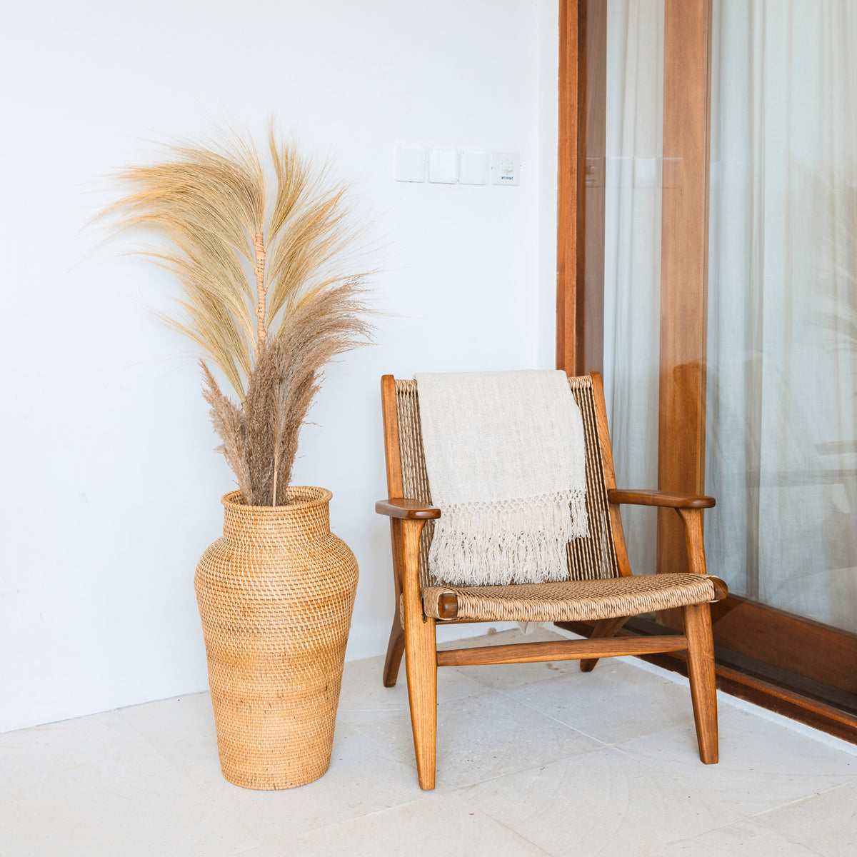Dekovase KIDUNG – Rattan