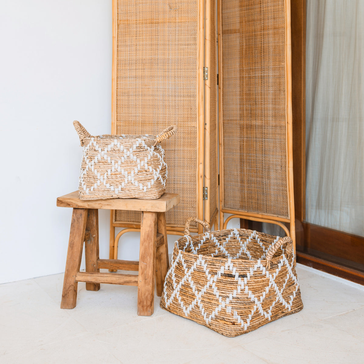 Wäschekorb GANDARIA – Bananenfaser